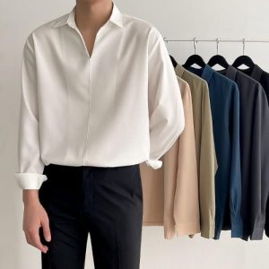 áo sơ mi nam body Hàn Quốc