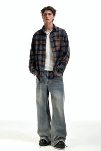 Áo sơ mi nam flannel